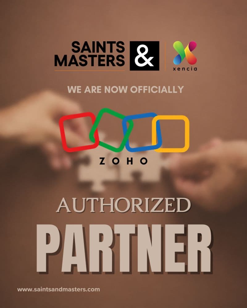 Saints & Masters Станува овластен партнер на Zoho